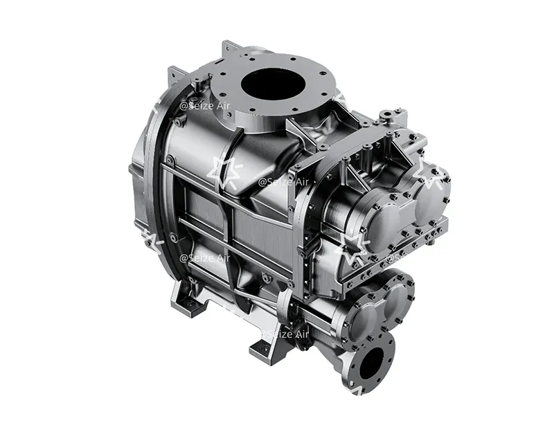 Premium High Efficiency Pm Vsd Two Stage Screw Air Compressor
