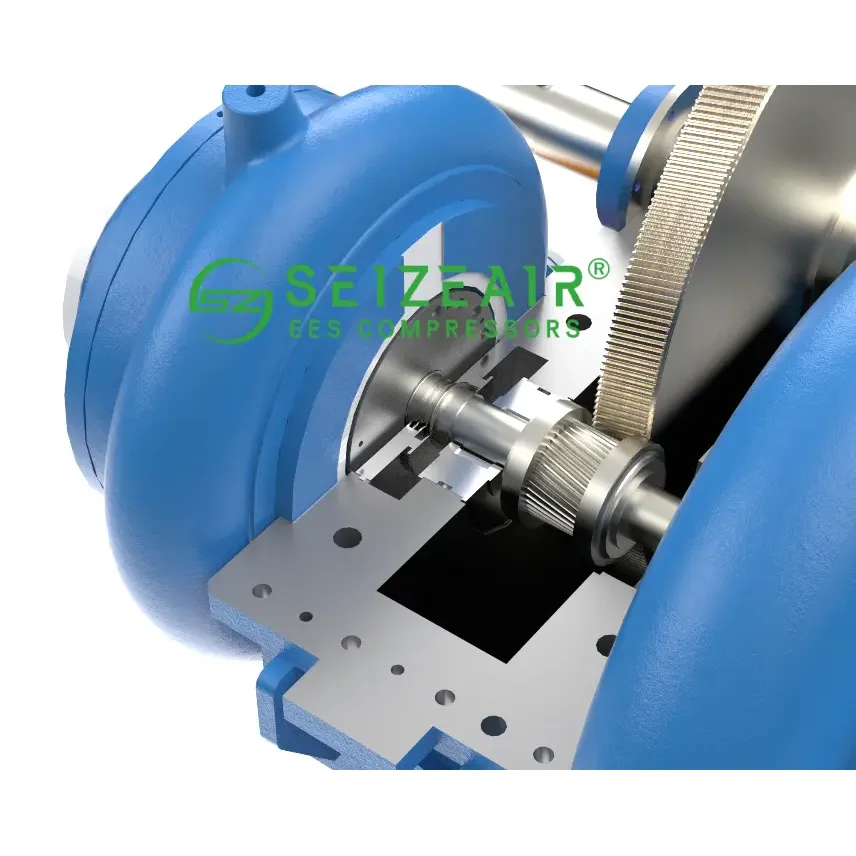 Bio Fermentation Industry Special Gear Turbo Centrifugal Air Compressor