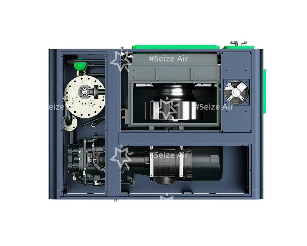 Fixed Speed Two Stage Screw Air Compressor